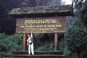 The highest spot in Thailand